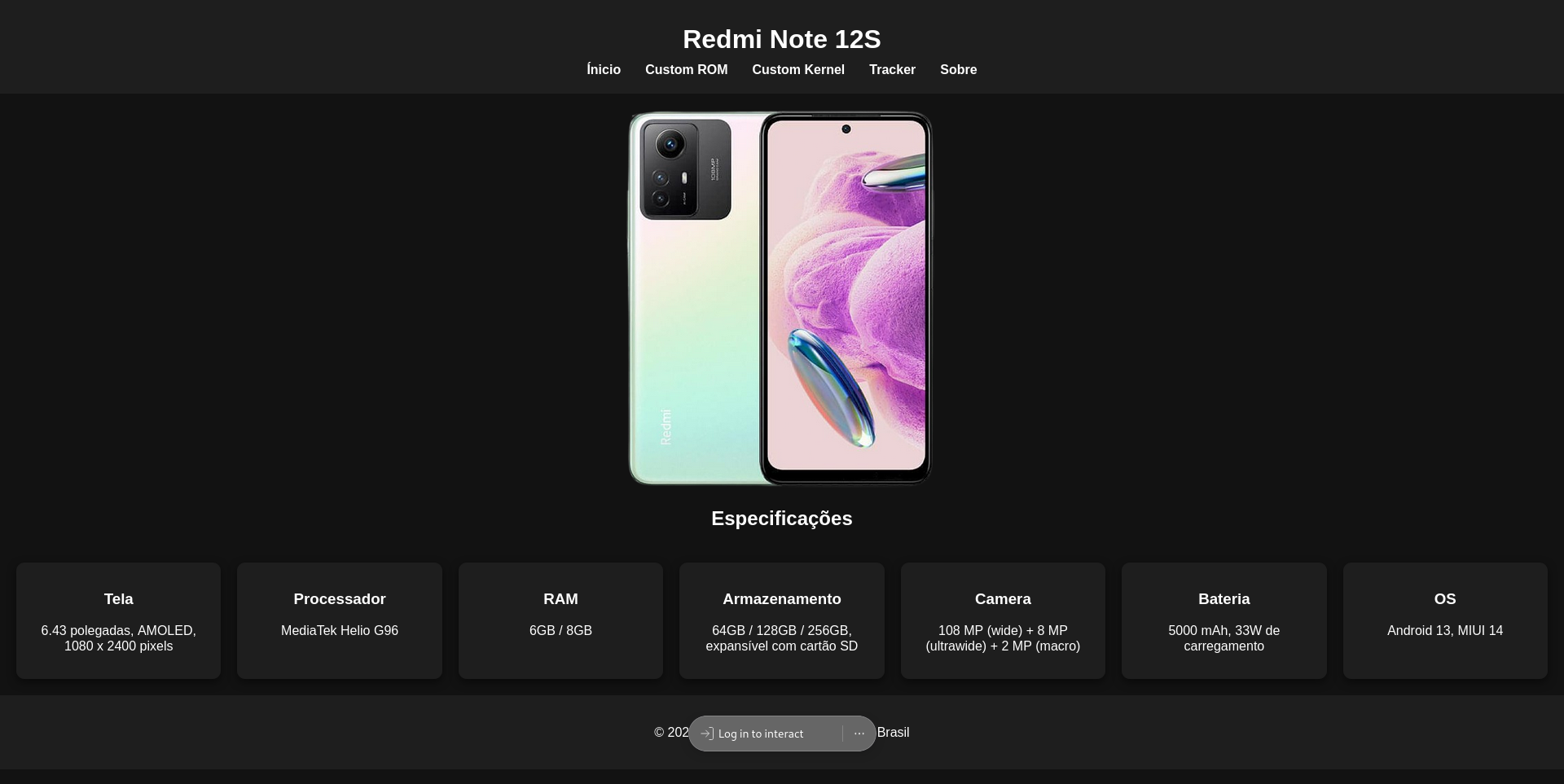 Captura de tela do Lesano's Blog